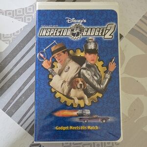 Disney Inspector Gadget 2 Blue VHS Cover